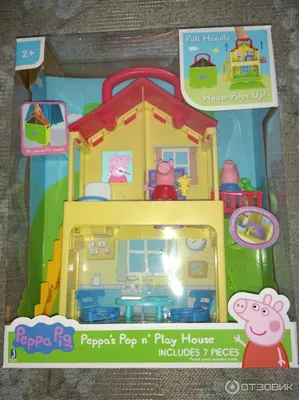 Набор игровой Peppa Pig Большой дом свинки Пеппы F24025L0 купить по цене  32990 ₸ в интернет-магазине Детский мир