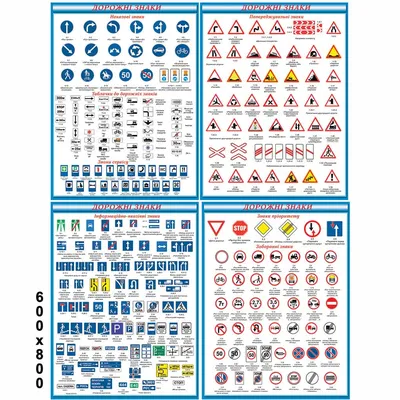 Стенд \"Дорожные знаки\" купить недорого с доставкой по России