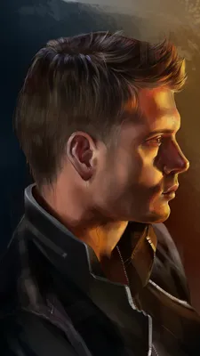 Картинки Сверхъестественное Jensen Ackles Мужчины Fan ART 1080x1920