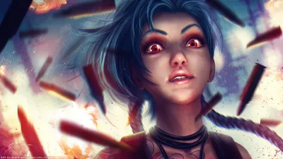 Живые обои Jinx~ - Wallpaper Engine