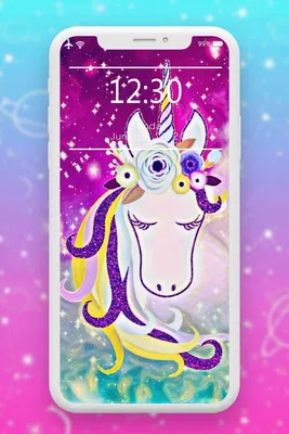 Cute unicorn phone wallpapers - YouLoveIt.com