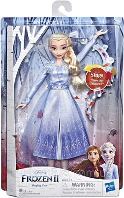 Кукла Disney Princess Hasbro Холодное сердце 2 Эльза интерактивная E8569EU4  купить по цене 16590 ₸ в интернет-магазине Детский мир