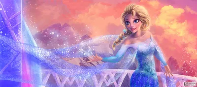 Холодное Сердце - Эльза в летнем платье - Холодное Сердце Frozen -  YouLoveIt.ru