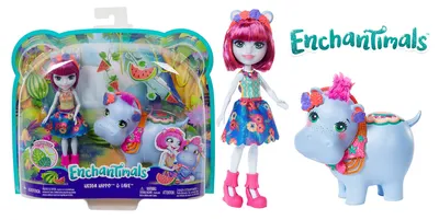 Набор Enchantimals Let's Flamingle Dolls (Энчантималс Фэнси Праздник  Фламинго)