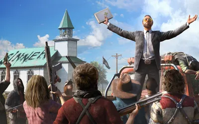 Far Cry 5 пророк Иосиф Сид обои для рабочего стола, картинки и фото -  RabStol.net