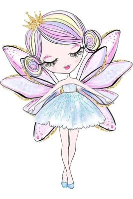 Fairy. Фея. PNG. | Girly drawings, Cute drawings, Art drawings for kids