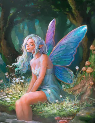 Fairy. Фея. PNG. в 2023 г | Искусство с феями, Фея картинки, Цветочное  искусство