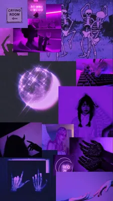 Purple aesthetic | Фиолетовые обои, Неоновые знаки, Фиолетовые фоны