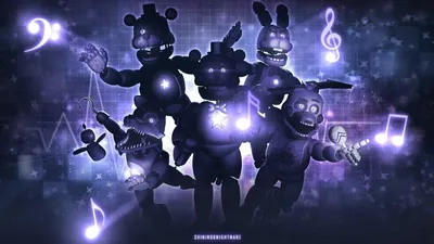 Five Nights at Freddy's Black Art Wallpapers - FNaF Wallpapers 4k | Five  nights at freddy's, Fnaf wallpapers, Art wallpaper