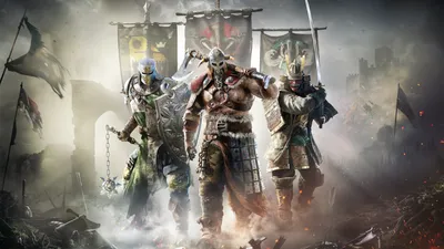 Обои Викинги из игры For Honor » Скачать красивые HD обои (картинки) на  рабочий стол (экран) и на телефон бесплатно