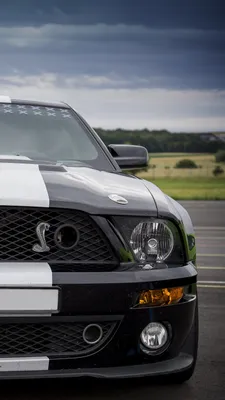 Обои для рабочего стола Ford Mustang GT Convertible, 1080x1920