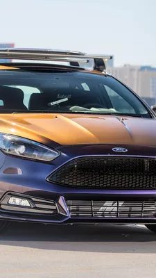 Wallpaper Ford 2018 Blood Type Racing Focus ST Cars 1080x1920