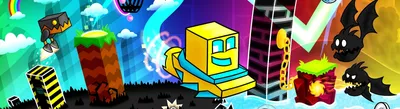 Geometry Dash 10th Anniversary V2 by PaultheGameArtist on DeviantArt