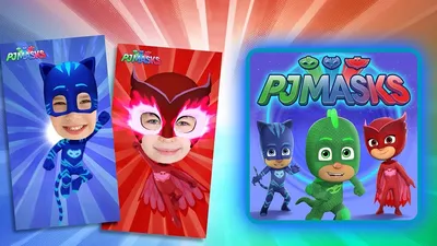 Съедобная картинка - «Герои в масках PJ Masks» - на торт, мафин, капкейк  или пряник | \"CakePrint\"™ - Украина