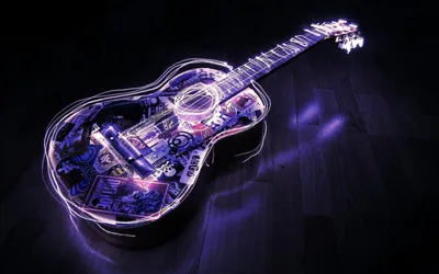 Guitar | Гитара - Download Free 3D model by Every 3D (@Every_3D) [56520ed]