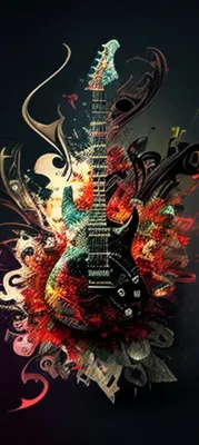 1080x1920 Electric Guitar Wallpapers for Android Mobile Smartphone [Full HD]