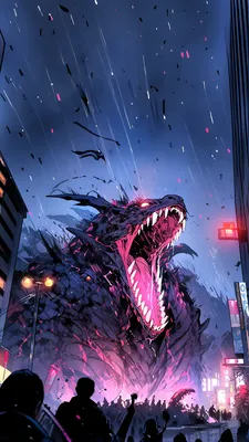 Godzilla 2014 Concept Wallpaper for iPhone 5C