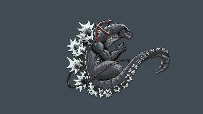 Godzilla 2014 art by Matt Frank. | Godzilla tattoo, Godzilla wallpaper,  Godzilla