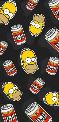 Скачать обои \"Гомер Симпсон (Homer Simpson)\" на телефон в высоком качестве,  вертикальные картинки \"Гомер Симпсон (Homer Simpson)\" бесплатно