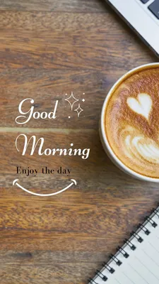 Free and customizable good morning templates