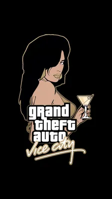 Обои Grand Theft Auto Vice City на телефон iPhone 5