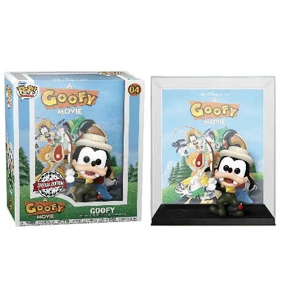 Фигурка Гуфи с удочкой Обложка VHS (Goofy with Fishing VHS Covers  (Эксклюзив Amazon)) — Funko POP