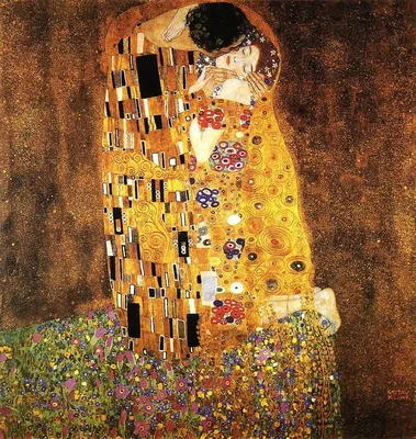 Картина \"Поцелуй\" Густав Климт (Gustav Klimt), Вена, Австрия | Arte famosa,  Dipinti rinascimentali, Klimt