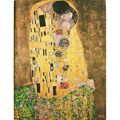 ᐉ Модульная картина ArtPoster Поцелуй (Der Kuss) – Густав Климт (Gustav  Klimt) 100x100 см Модуль №7 (001346)