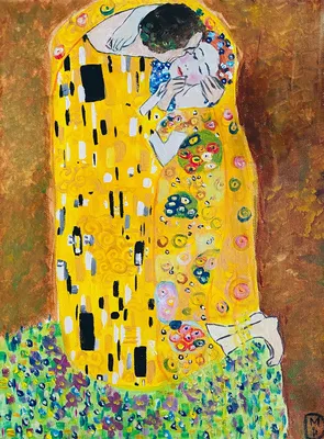 The Kiss Klimt iPhone Wallpapers - Wallpaper Cave