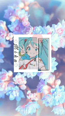 Hatsune Miku wallpaper ☆ | Обои, Микены