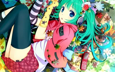 Pin by Clã Otaku on Vocaloid | Hatsune miku, Anime green hair, Miku