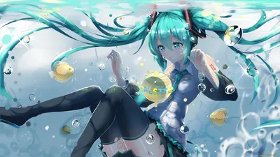 Hatsune Miku, anime girl, blue hair, art picture 750x1334 iPhone 8/7/6/6S  wallpaper, background, picture, image