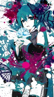 Обои Hatsune Miku Vocaloid для телефона и на рабочий стол 768x1280