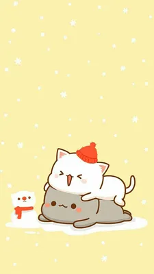 Cute wallpaper 😉 | Kawaii wallpaper, Cute cartoon images, Cute christmas  wallpaper