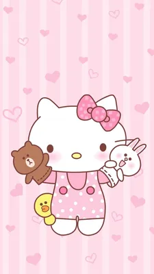 Hello Kitty обои на телефон [6+ изображений]