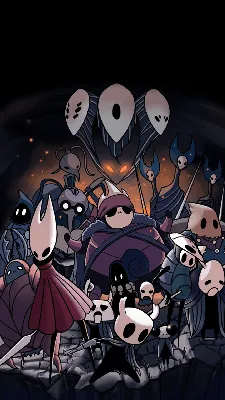 Hollow knight обои на телефон