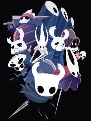 Hollow Knight - Created by Arthur Mask | Hollow art, Knight, Art