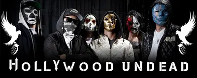 Купить постер (плакат) Hollywood Undead на стену для интерьера (артикул  100840)