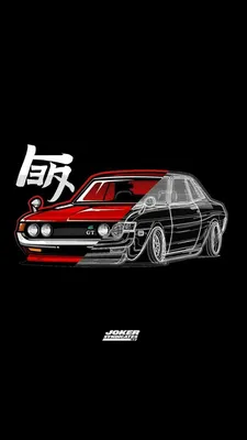 Япония авто | Jdm wallpaper, Art cars, Car art