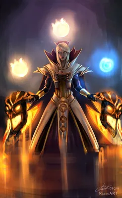 Invoker by Grabat9rt / Dota Art :: Carl The Invoker :: Dota (Dota 2, Дота,  Дота 2, Defence of the Ancients) :: Grabat9rt :: фэндомы / картинки, гифки,  прикольные комиксы, интересные статьи по теме.