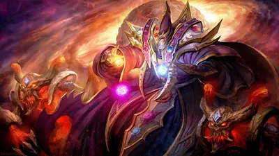 Dota Art :: Carl The Invoker :: Magina the Anti-Mage :: Yurnero the  Juggernaut :: Traxex the Drow Ranger :: Tresdin the Legion Commander ::  doghateburger :: Dota (Dota 2, Дота, Дота