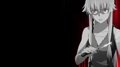 Купить постер (плакат) Mirai Nikki: Yuno Gasai (артикул 116944)