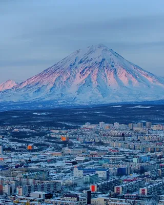 Вулканы Камчатки – фото природы