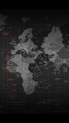 Обои карта мира, карта, мир, дизайн, темнота для iPhone 6, 6S, 7, 8  бесплатно, заставка 750x1334 - скачать картинки и фото