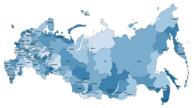 Подробная карта России купить. Магазин КАРТЫ.РУ