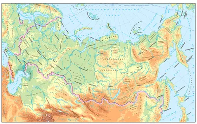 Карта России Картинка