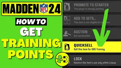 Madden 24 How to Get Training Points - YouTube