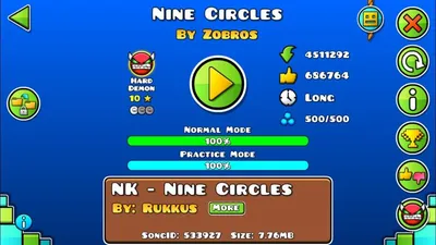 Geometry dash 2.2 | Пикабу