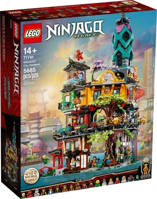 Конструктор LEGO Ninjago - Сады Ниндзяго-Сити 71741 - купить с доставкой по  выгодным ценам в интернет-магазине OZON (229299593)