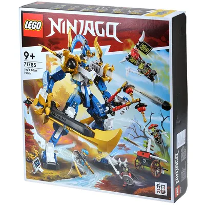 Конструктор LEGO Ninjago: Механический титан Джея 71785 | Купить настольную  игру в магазинах Мосигра